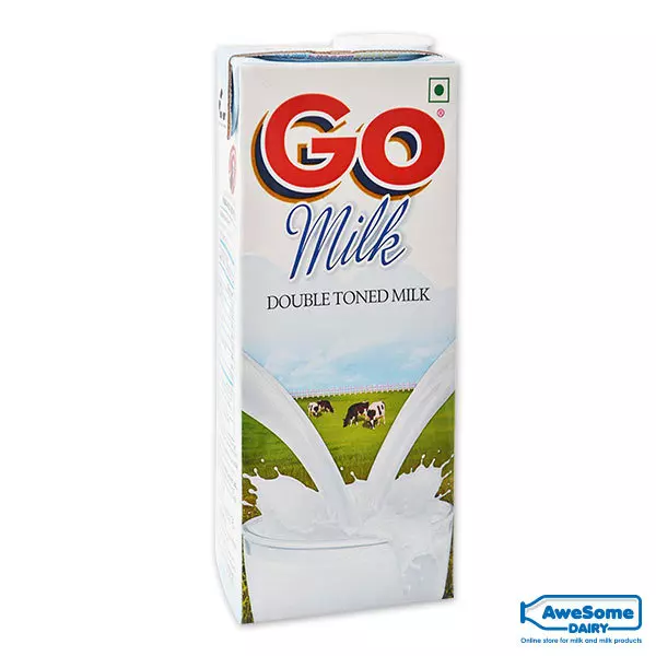 Go-Milk-Double-Toned-Milk-1-litre-Awesome-Dairy, milk mumbai, curd packets, curd price, 1 kg curd price, curd products, curd packets, curd packet, curds, vijaya curd bucket price, cow curd, heritage curd bucket price, low fat dahi, curd bucket, milk curd, verka curd, curd brands in india, madhusudan dahi, low fat curd, curd milk, Go-Milk-Double-Toned-Milk-1-litre