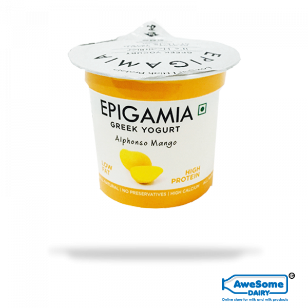 greek yogurt, Mango Yoghurt Epigamia - 12pcs Buy Greek Yoghurt Online | Awesome Dairy,buy yogurt, yogurt online shopping,greek yogurt india