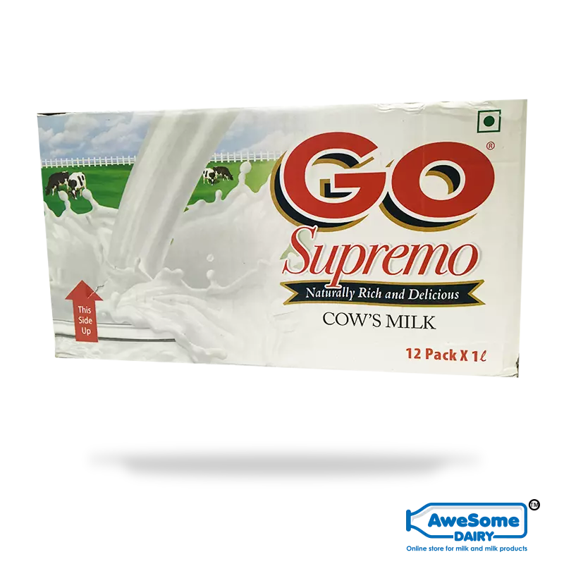 Online Milk Shop Go Supremo 1 Litre in mumbai On Awesome Dairy, awesome-dairy-go-supremo-1-liter-12-piece