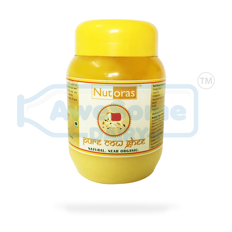 Pure Cow Ghee 1liter - Nutoras Ghee Online on Awesome Dairy