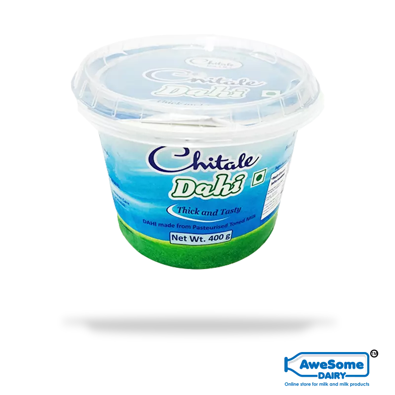 Chitale Dahi 400gm - Buy Chitale Curd / Dahi Online on Awesome Dairy,buy yogurt,where can you buy curd, greek yogurt india, curd packets, curd price, 1 kg curd price, curd products, curd packets, curd packet, curds, vijaya curd bucket price, cow curd, heritage curd bucket price, low fat dahi, curd bucket, milk curd, verka curd, curd brands in india, madhusudan dahi, low fat curd, curd milk, chitale-dahi