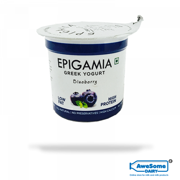 greek yogurt,Blueberry Yoghurt Online - Epiagmia Greek Yoghurt On Awesome Dairy,buy yogurt, yogurt online shopping,greek yogurt india