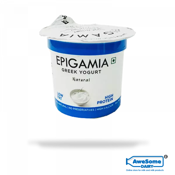 greek yogurt, Greek Natural Yoghurt 90gm - Buy Epigamia Online in Mumbai,buy yogurt, yogurt online shopping,greek yogurt india