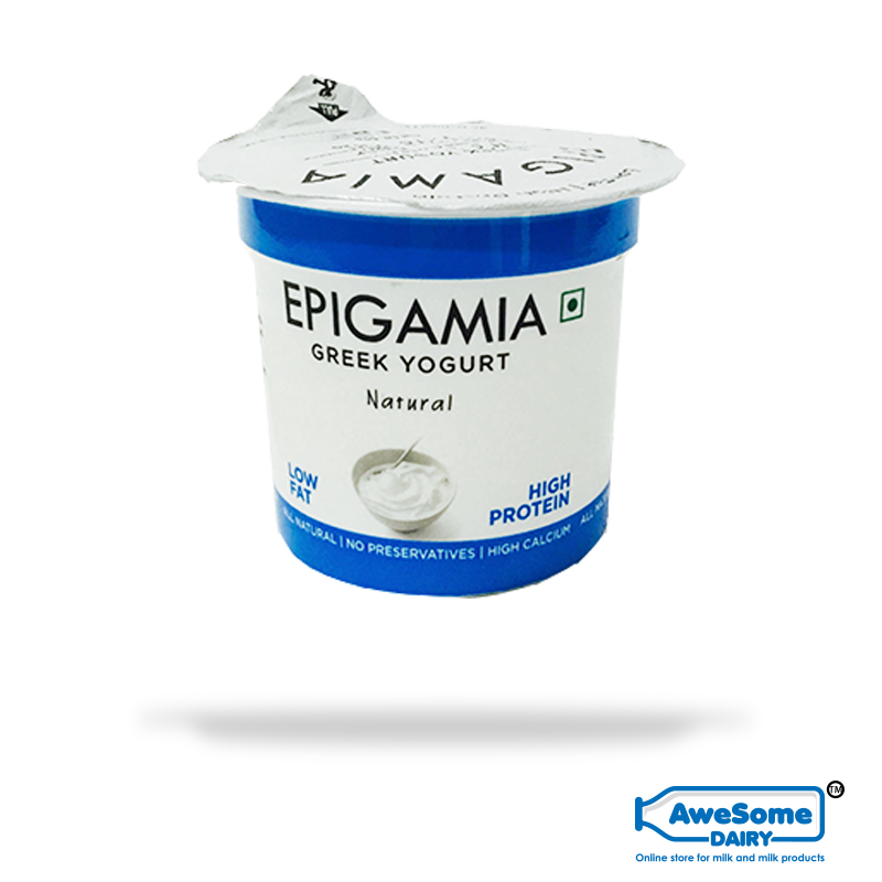 greek yogurt, Greek Natural Yoghurt 90gm - Buy Epigamia Online in Mumbai,buy yogurt, yogurt online shopping,greek yogurt india