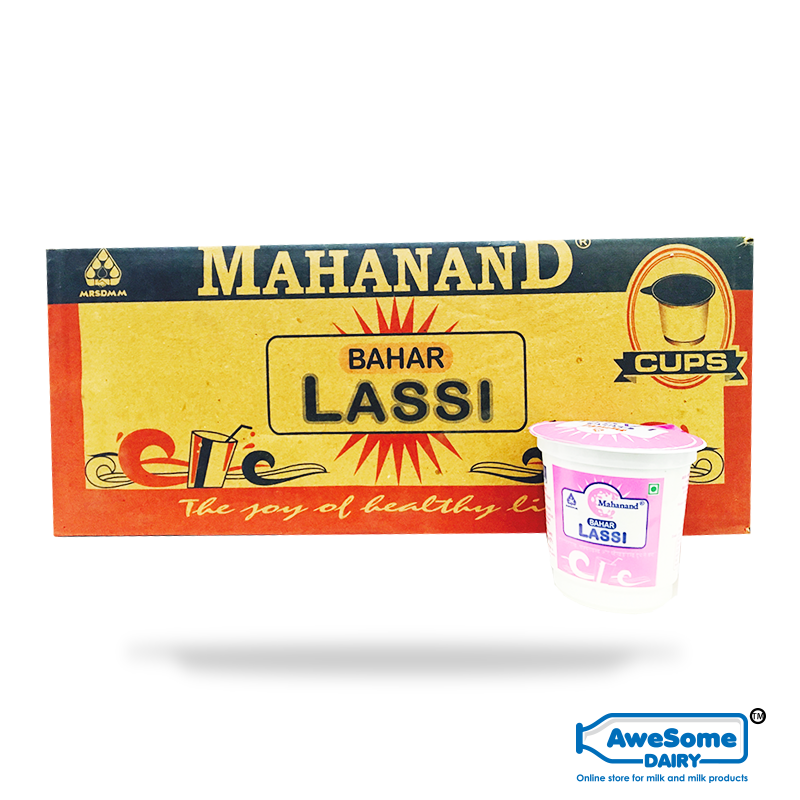 Mahanand Lassi Bulk 180ml - 30 Pcs Online Only on Awesome Dairy, where to buy lassi, mahanand-lassi-200ml